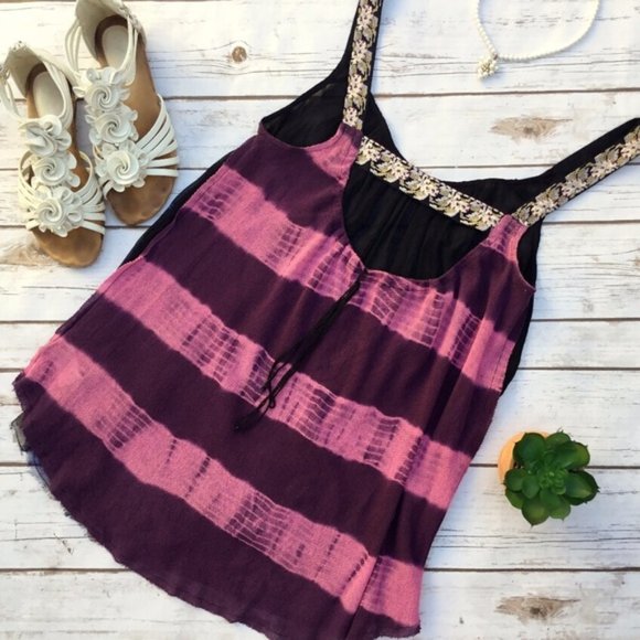 Free People Festival Top Firecracker Garden Print - Picture 2 of 8